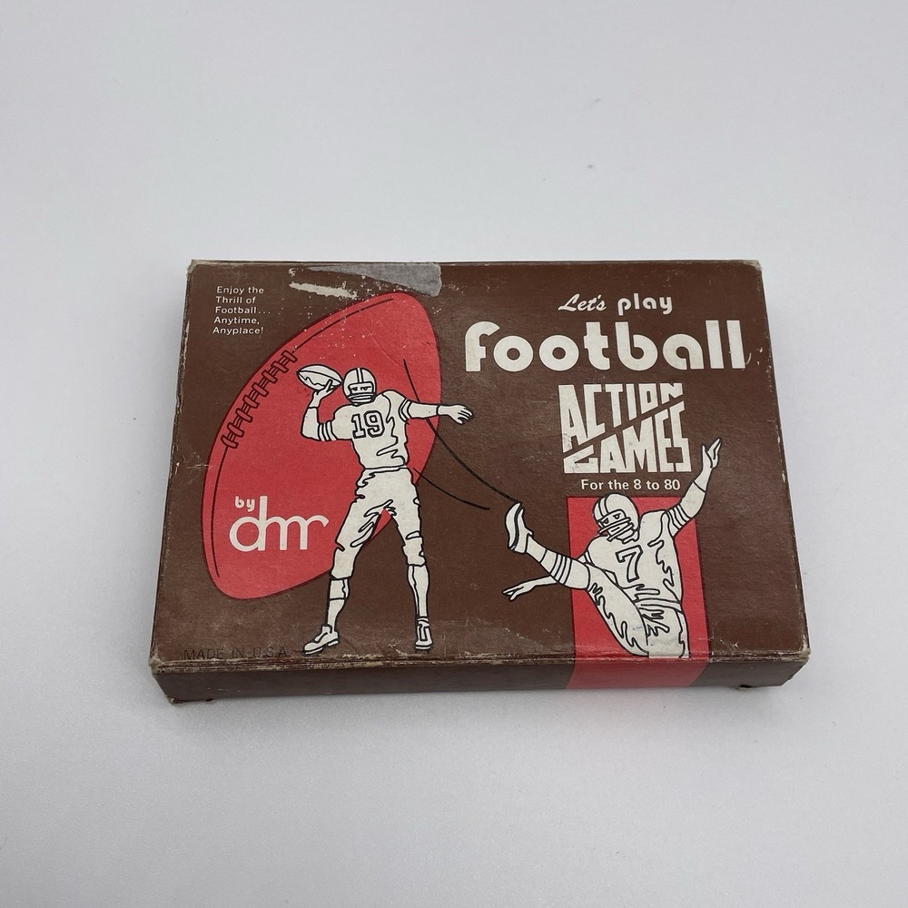 DMR‎ Company Board Games Let's Play Football Box Set with Instructions- Opened